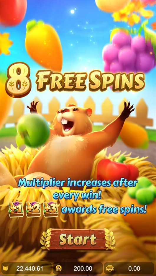 เกมสล็อต Groundhog Harvest