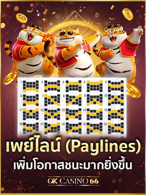 รู้จัก เพย์ไลน์ของเกมสล็อต (Paylines) เพิ่มโอกาสการชนะ รู้จัก เพย์ไลน์ (paylines) เพิ่มโอกาสการชนะเกมสล็อตมากขึ้น